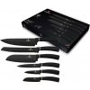 Berlingerhaus Black Silver Collection BH 2383 Sada kuchynských nožov v kazete 6 dielna