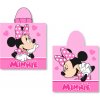Faro Plážové pončo Minnie srdiečka 55x55 cm