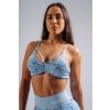 Medium support športová podprsenka s leopardím vzorom PRIMAL 854 Blue Leopard - BLUE LEOPARD - M