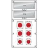 Pawbol zásuvková rozvodnica R-BOX 740 (2x63A/5 ,2x32A/5, 2x16A/5 ), B.18.740-2