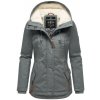 Marikoo Dámska zimná parka s kapucňou Bikoo, stormy blue - L