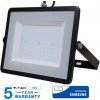 V-TAC LED reflektor 100W 8000lm SAMSUNG CHIP Slim čierny - 5 ROČNÁ ZÁRUKA! Farba svetla: denná (4000K)