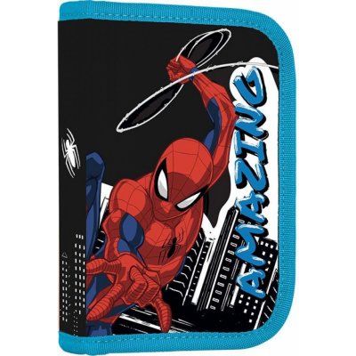 Karton P+P Penál jednopatrový 2 chlopně, prázdný Spiderman