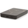 Nedis UPBKW15W5000BK - Powerbanka | 5000 mAh | Bezdrôtové nabíjanie / Výstup1x USB-C | Vstup1x USB-C | PD3.0 20W