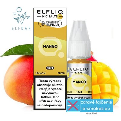 ELFLIQ Nic SALT Mango 10 ml 10 mg