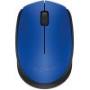 Myš bezdrôtová, Logitech M171, modrá, optická, 1000DPI 910-004640