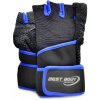 Best Body nutrition Fitness rukavice Fun modré - velikost XL