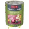 GranCarno SUPERFOODS hovädzie, cvikla, černice, púpava 800g Animonda GranCARNO
