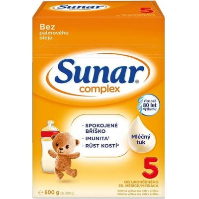 Sunar Complex 5 detské mlieko 600 g