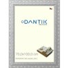 DANTIK rám na obraz 70x100 | ROKOKO bílá lesklá (Plexi Čiré) (Vyrobené s láskou od nás)