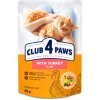 CLUB 4 PAWS Premium With turkey in jelly. For adult cats 85 g