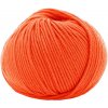 MAXI SOFT Lana Gatto MAXI SOFT: 14644 výrazná oranžová 100% merino vlna