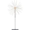 Svietiaca LED dekorácia výška 50 cm Star Trading Firework - strieborná