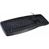 C-TECH Klávesnice KB-107 USB, ERGO, černá, CZ/SK