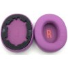 Náhradné náušníky pre slúchadlá JBL JR 460NC - Fialové, kožené