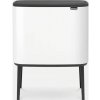 brabantia Bo Touch Bin 31 35 23 odpadkový kôš, 33 l, ocel, (d x š x v) 312 x 540 x 680 mm, biela, 1 ks; 31 35 23
