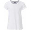 James & Nicholson (Daiber) Klasické dievčenské tričko z biobavlny 8007G - Biela | 2XL