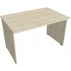 kancelársky stôl rovný 120 cm - GS 1200 akát