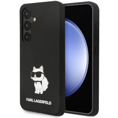 Karl Lagerfeld Liquid Silicone Choupette NFT Samsung Galaxy S24 čierne