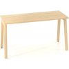 Pracovný stôl ALFA ROOT 140x80cm, dub - 1 kus - 1 KS - pracovný - 80 cm - Interier Říčany - rovná - Alfa Root - 74.2 cm - 140 cm - dub INTERIER-RICANY