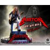 KNUCKLEBONZ Cliff Burton Rock Iconz Cliff 'Em All Cliff Burton
