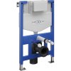 Mexen FENIX XS - Sadrokartónový modul na závesné WC, Nízky rám 82 cm s tlacidlom zpredu, 60800