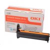Oki C612 (46507307), originálny valec, azúrový
