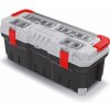 Kistenberg TITAN PLUS Plastový kufor na náradie, 752x300x304mm, červený KTIPA7530-4C
