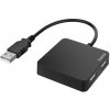 USB 2.0 Hub 1 : 4, čierna Hama 200121