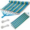 Závesná záhradná hojdacia sieť s rámom 200x80 cm – ideálna na relax