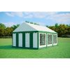 Party stan 4x6m - PVC Premium Ohňovzdorný farba Zelenobiela
