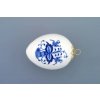 Cibulák veľkonočné vajíčko na zavesenie 7,5 cm originálny cibuľový porcelán Dubí, cibuľový vzor,