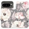 Mobiwear Flip knížkové pro Google Pixel 9 Pro Květy