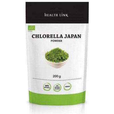 Chlorella Japan prášok Health Link 200 g