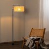 Eko-Light Stojacia lampa Atlanta s plátnovým tienidlom - MLP7454
