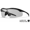 Ochranné strelecké okuliare Vapor 2.5 Laser Wiley X® – Light Grey Tint, Čierna
