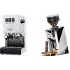Gaggia Classic E24 BC, white + Eureka Mignon Zero 65 Speedy, CR chrome