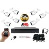 Monitorrs Security AHD 7 kamerový set 5 MPix WTube (6041K7) (Monitorrs Security)