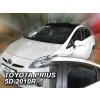Deflektory komplet 4 ks pre Toyota Prius, 2009-15 / ZVW30, 5-dver.
