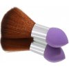 MANFEI PU.97552 Kozmetický štetec na make-up s hubkou, 1 ks, fialový