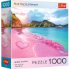 TREFL Puzzle Ružová tropická pláž 1000 dielikov