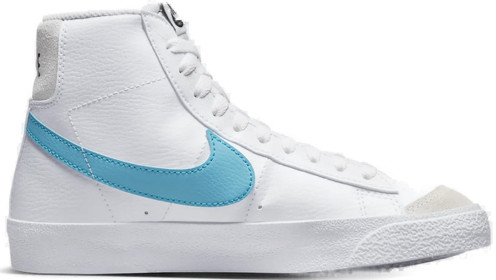 Nike Blazer Mid Jr white/aqua/white biela