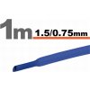 SOLEX Zmršťovacia trubička 1,5mm/0,75mm DRS1,5-0,75/BL modrá