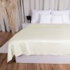 Biante přehoz na postel Zamatový Velvet Prémium SVP-003 Smotanový 160 x 220 cm