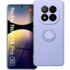 OEM Puzdro SILICONE RING pre XIAOMI Redmi Note 14 Pro 5G fialové