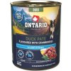 Ontario Adult kačacie paté s príchuťou brusníc 800 g