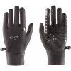 Dámske rukavice ZANIER Powerstrech Glitzer Čierna S