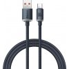 Baseus CAJY000401 Crystal Shine Series Dátový Kábel USB - USB-C 100W 1, 2m Black 6932172602802