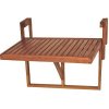 Závesný balkónový stolík 64x65 cm Berkeley – Garden Pleasure