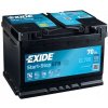 EXIDE EFB EL700 12V 70Ah (EFB - Start/Stop )